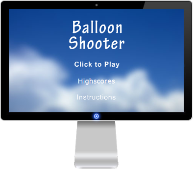 Balloon shooter/ActionScript game